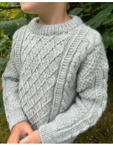 Moby Sweater mini opskrift - PetiteKnit